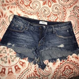 Forever 21 Jean Shorts Low Rise